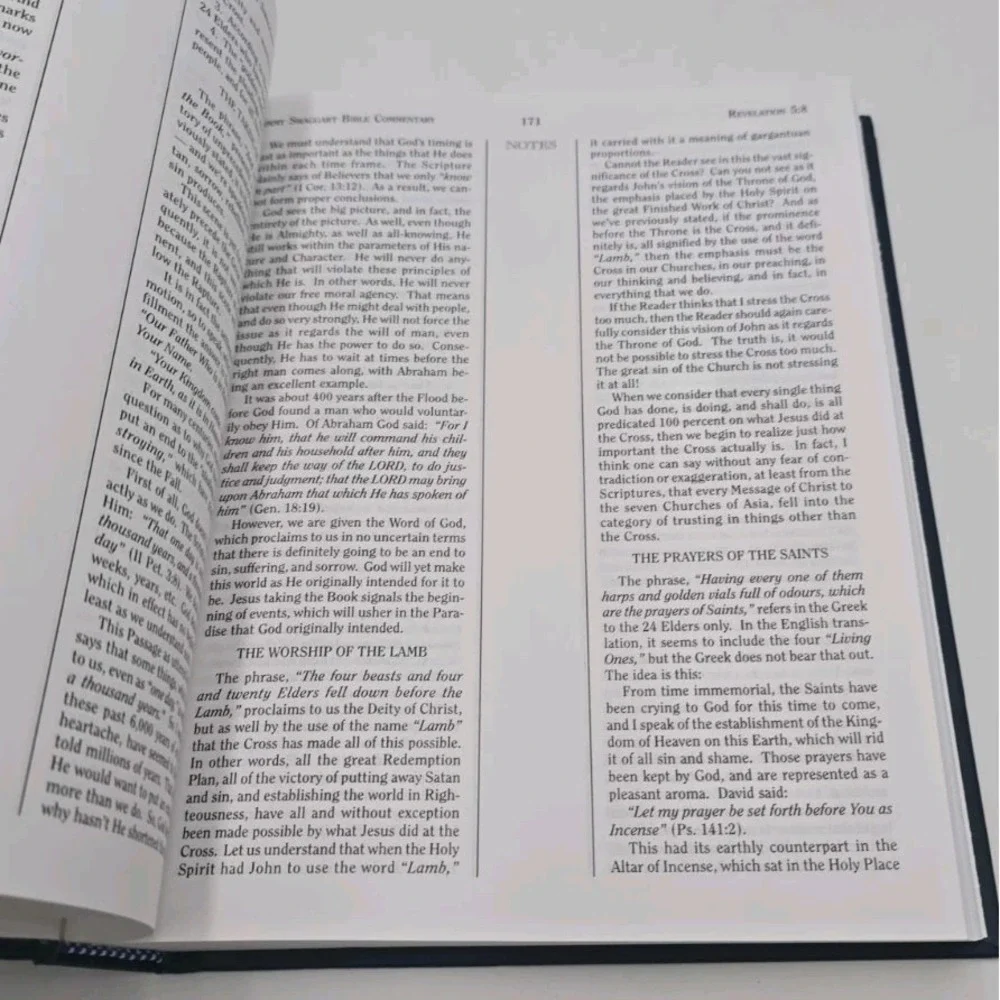 Jimmy Swaggart Bible Commentary Revelation Hardcover Christian Bible Study Book